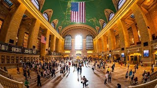 Walking Tour of Grand Central Terminal — New York City 【4K】🇺🇸 [upl. by Ettezoj]