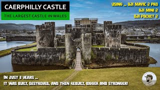 Caerphilly Castle  The Largest in Wales 2nd in Britain [upl. by Schaeffer]