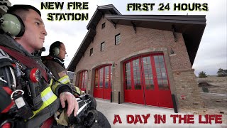 First 24 Hours in a New Fire Station  A Day in the Life [upl. by Isac709]