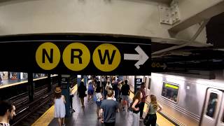 ⁴ᴷ The Busiest NYC Subway Station Times Square–42nd StreetPort Authority Bus Terminal [upl. by Ardnahs]