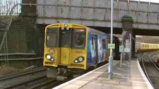 Half an Hour at 216  Birkenhead North Station 1022017  Class 507 508 terminus [upl. by Cynde]